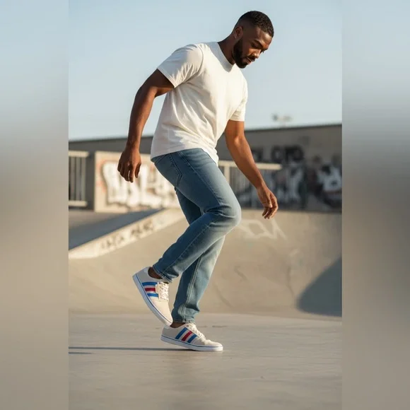 Adidas Seely Men’s Low Top Shoes - Picture 2 of 13